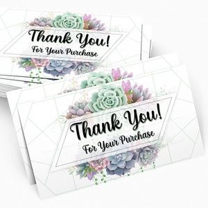 Thank You Insert Cards